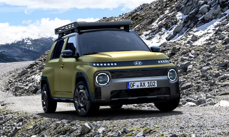 Hyundai Inster Cross – mẫu xe điện phong cách off-road