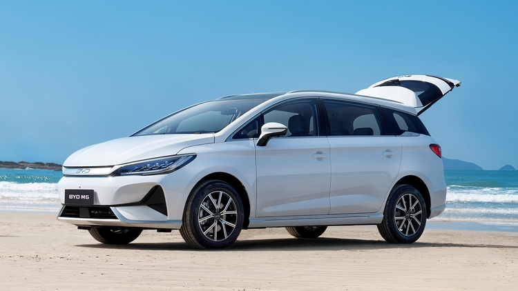 Mẫu xe điện BYD M6 7 chỗ ra mắt tại Việt Nam với giá 756 triệu đồng