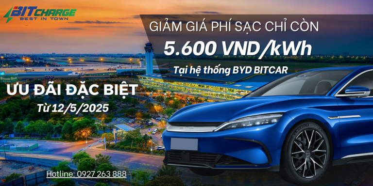Ưu đãi đặc biệt tại hệ thống BYD BITCAR TỪ 12/5/2025