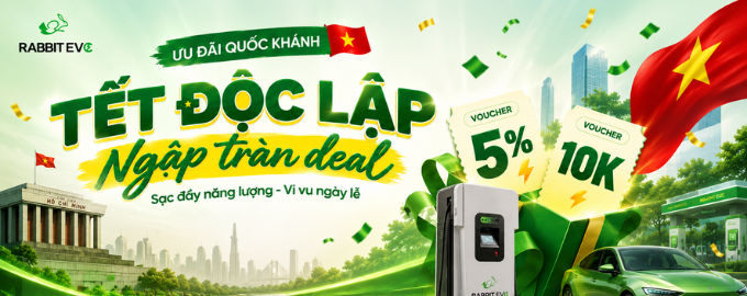 TẾT ĐỘC LẬP – RABBIT EVC TUNG DEAL NGẬP TRÀN