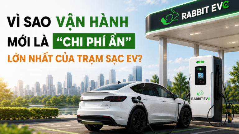 VÌ SAO VẬN HÀNH LÀ “CHI PHÍ ẨN” CỦA TRẠM SẠC EV?
